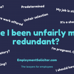 unfair redundancy