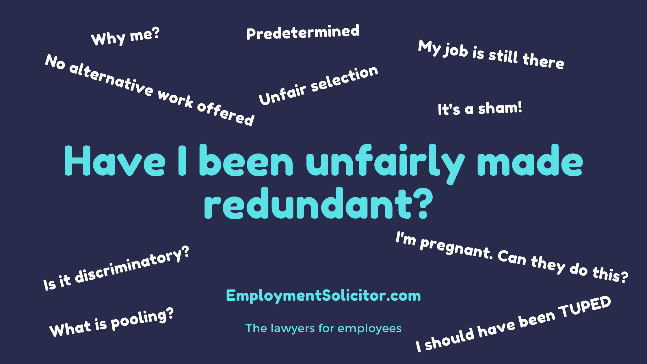 Unfair redundancy employmentsolicitor