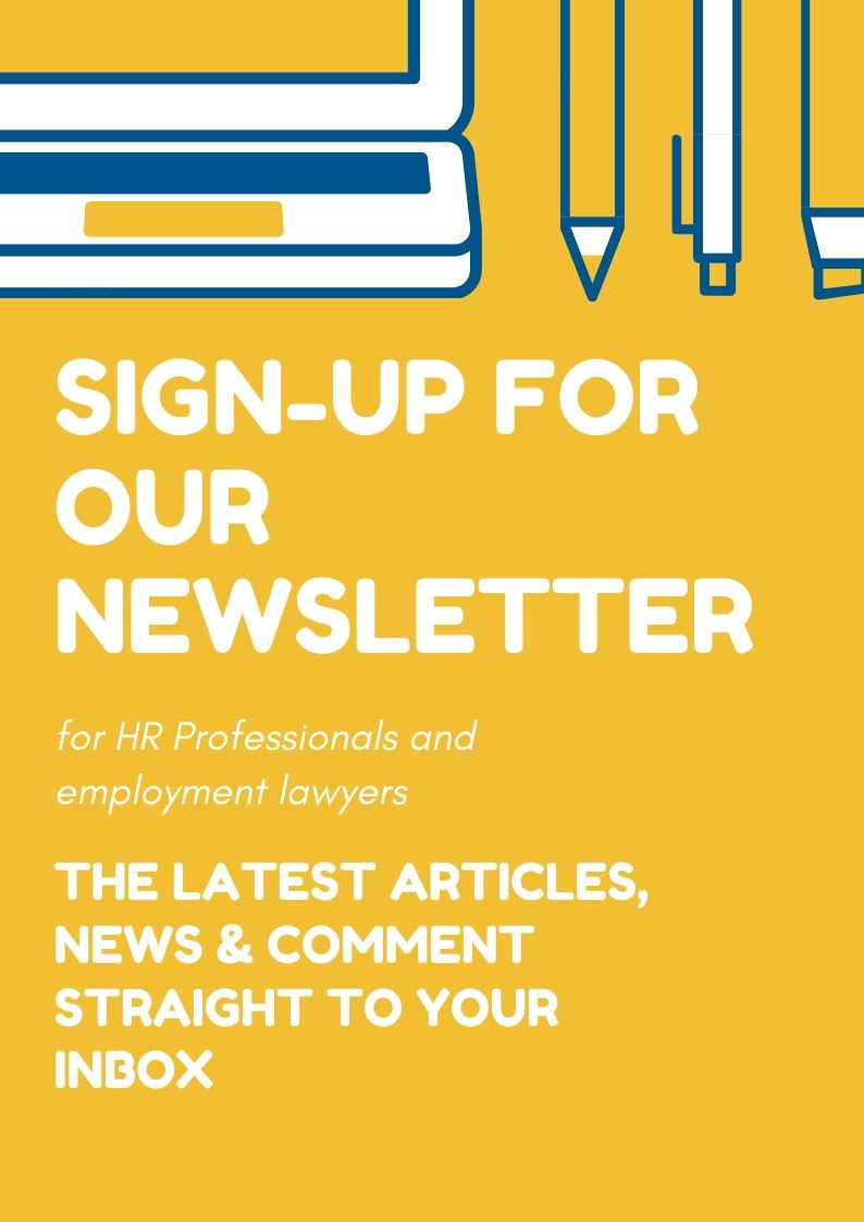 Signup Employment Law Solicitor newsletter