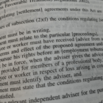 What is a settlement agreement