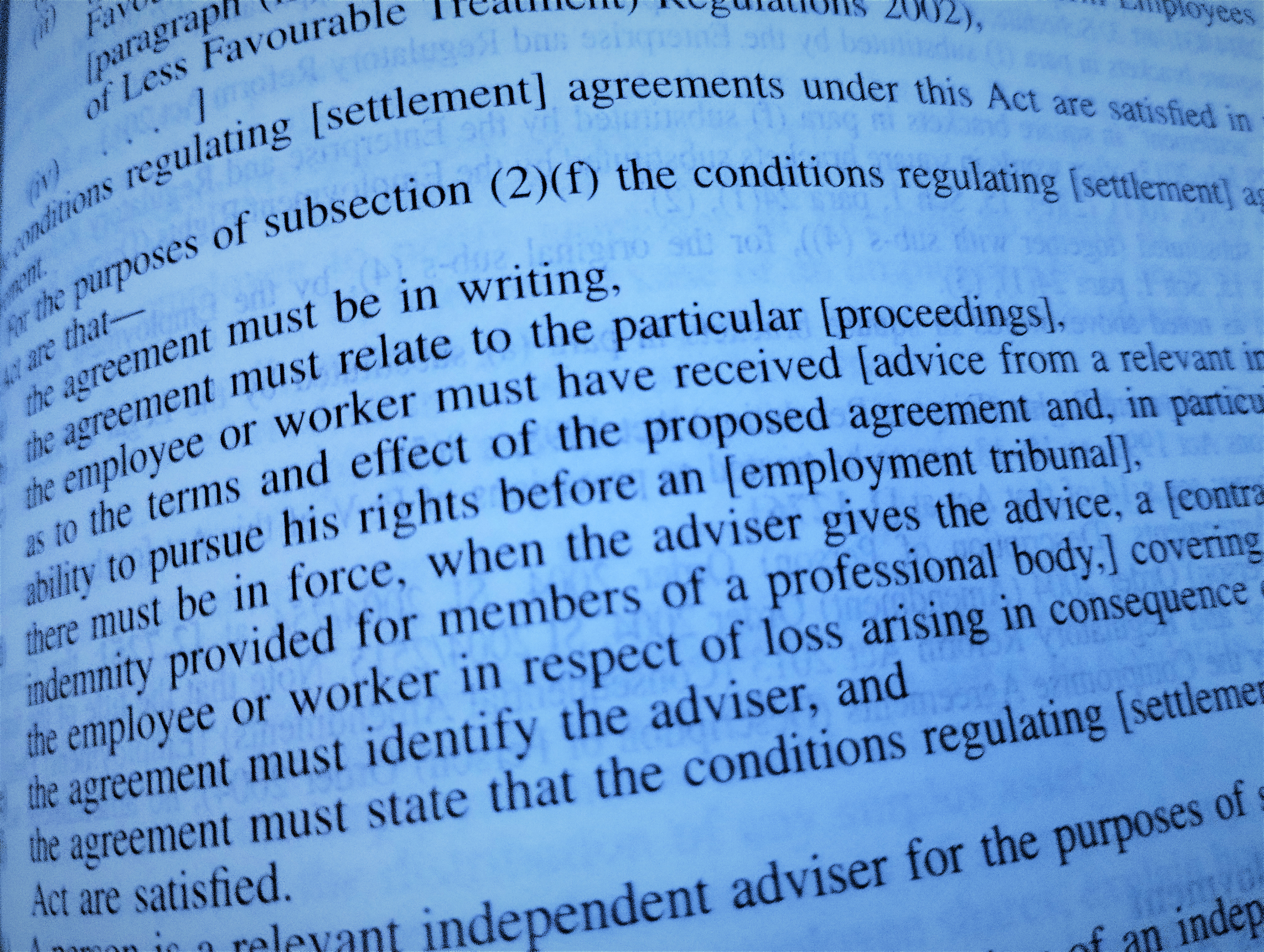 What is a settlement agreement.